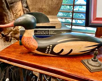 RED BREASTED MERGANSER NOVA SCOTIA STYLE DECOY