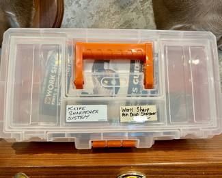 KNIFE SHARPENER SYSTEM, KEN ONRON SHARPENER.