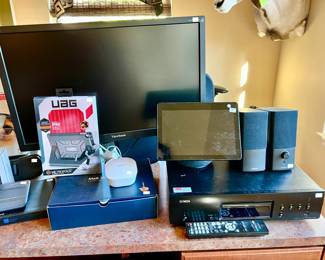 Bose Speakers, Denon Receiver