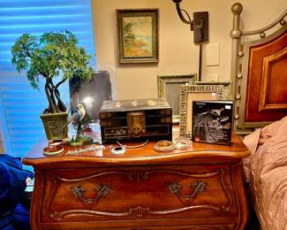 Century French bedside table