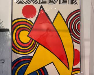 Alexander Calder Framed Lithograph (A)