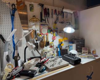 misc lamps, misc tools