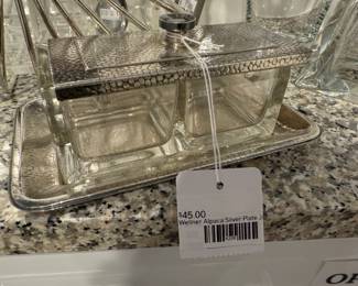Wellner Alpaca Silver Plate Jam Jar