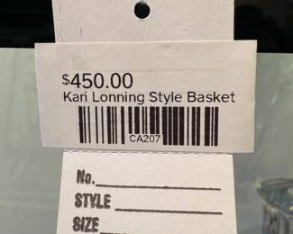 Kari Lonning Style Basket