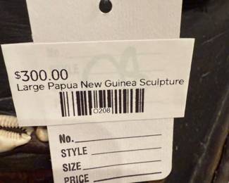 Large Papua New Guinea Sculpture