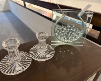 Crystal Candlesticks
