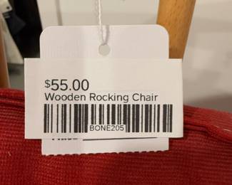 Wooden Rocking Chair