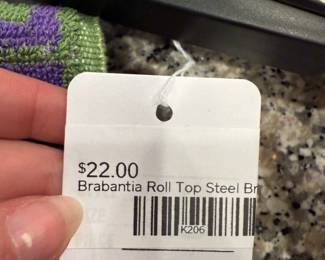 Brabantia Roll Top Steel Bread Box