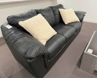Sofa, throw pillows