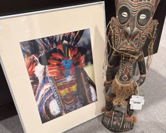 Papua New Guinea Wood Figure