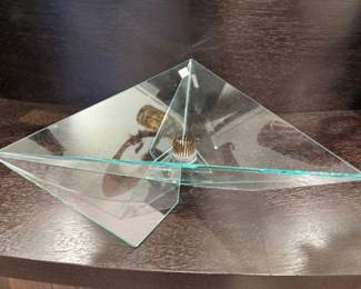 Triangle Glass Bowl