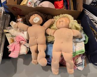 Cabbage patch dolls