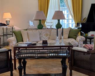 Billy Haines-decorated living room