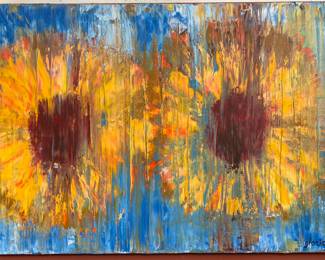 Sunflowers Oil  Painting
