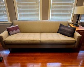 Room and Board Couch.   2 -cushion couch in good condition 
7’ long x 32” deep and 30” tall
