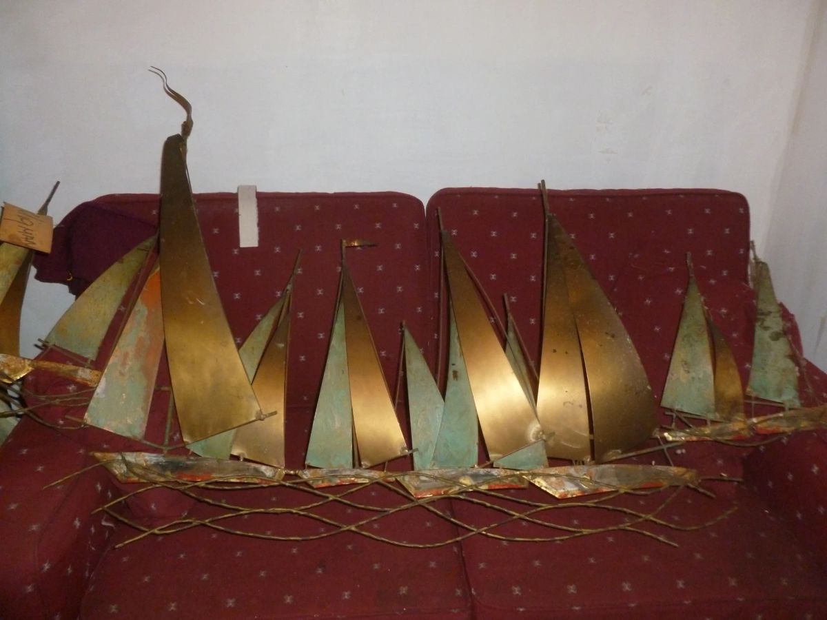 Cool vintage metal sculpture