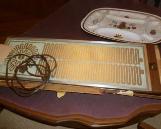 Vintage warming tray