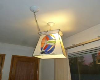 stained glass light