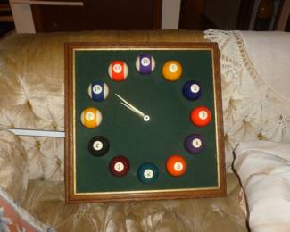 billiards clock
