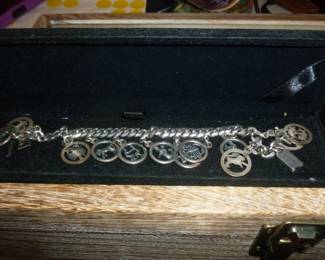 Zodiac Sterling Bracelet