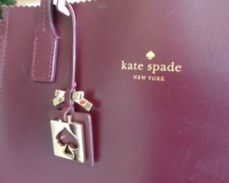 Close up of the Kate Spade purse shown earlier