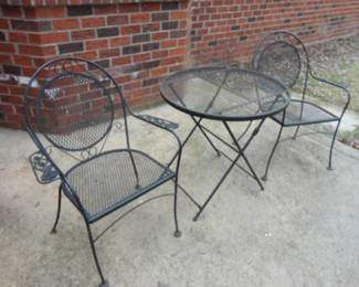  Metal Patio Set