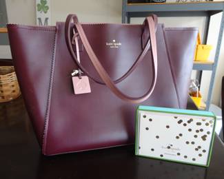 Kate Spade Turner Road Large Tote / Berry Color