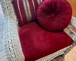 Wicker chairs