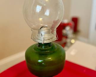 Vintage oil lamp