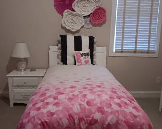 Twin Bed (nightstand not for sale)