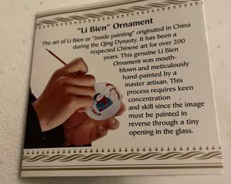 Li Bin Xmas ornaments 
