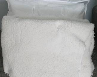 Yards of Sherpa fabric