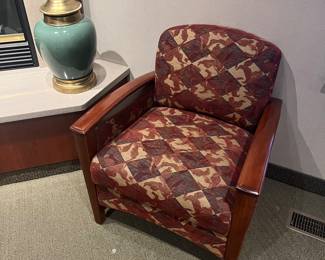 Eight matching armchairs or occasional chairs by Nemschoff, designed by Lawrence Peabody.