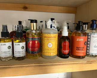 Name brand soaps, candles, body washes, and more.