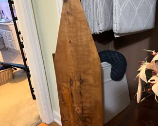 antique wooden ironing board
