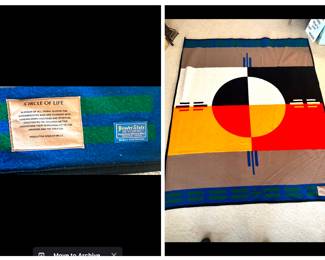 Beaver State by Pendleton "Circle Of Life" throw