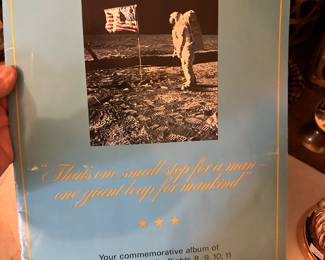 Apollo flights 8, 9, 10 & 11 commemorative album