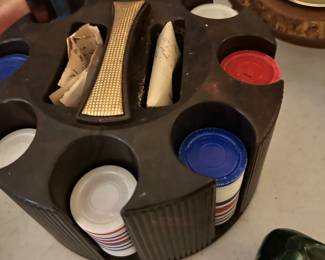 vintage poker chips