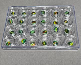  02 Vintage Marbles Lot 1  See Video