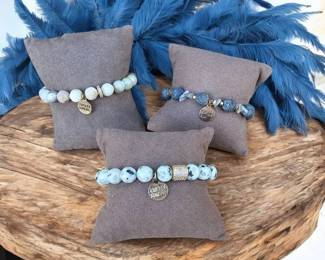 Kinsley Armelle Set Of 3 MultiStone Bracelets  Tested