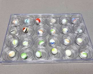  05 Vintage Marbles Lot 23  See Video