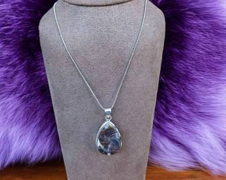 Moss Opal Necklace Tested 