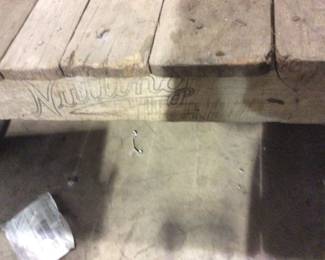 Antique Nutting Four Wheel Truck Dolly, Industrial Cart, Industrial Decor