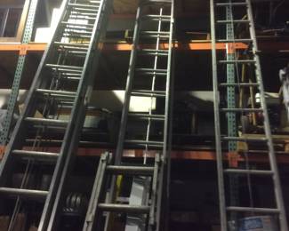 Large Extension Ladders 50FT & 40FT