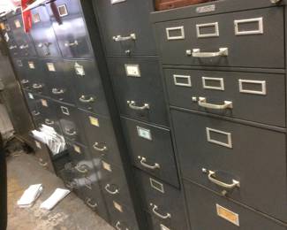 Heavy Metal File Cabinets 