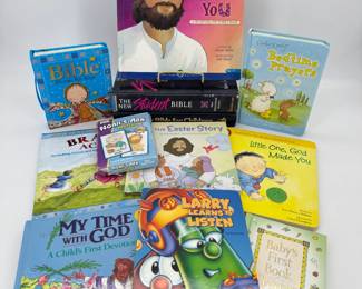 Lot - 39
Baby to Kids Christian Books & Bibles