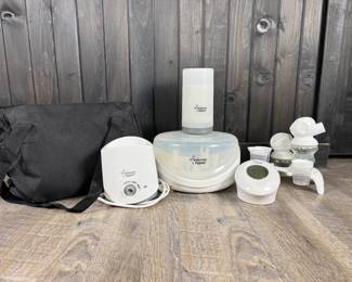Lot - 56
Tommee Tippee Pump, Bottle Sterilizer, Travel Thermos, Bottle/Food Heater