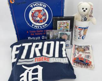 Lot - 23
Detroit Tigers Baseball Fan Lot