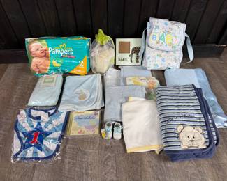 Lot - 59
Blue Baby Items - Vintage & Modern