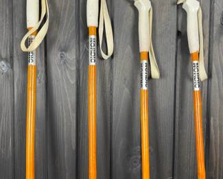 Lot - 22
(2) Pairs of Nordic Vintage Bamboo Ski Poles